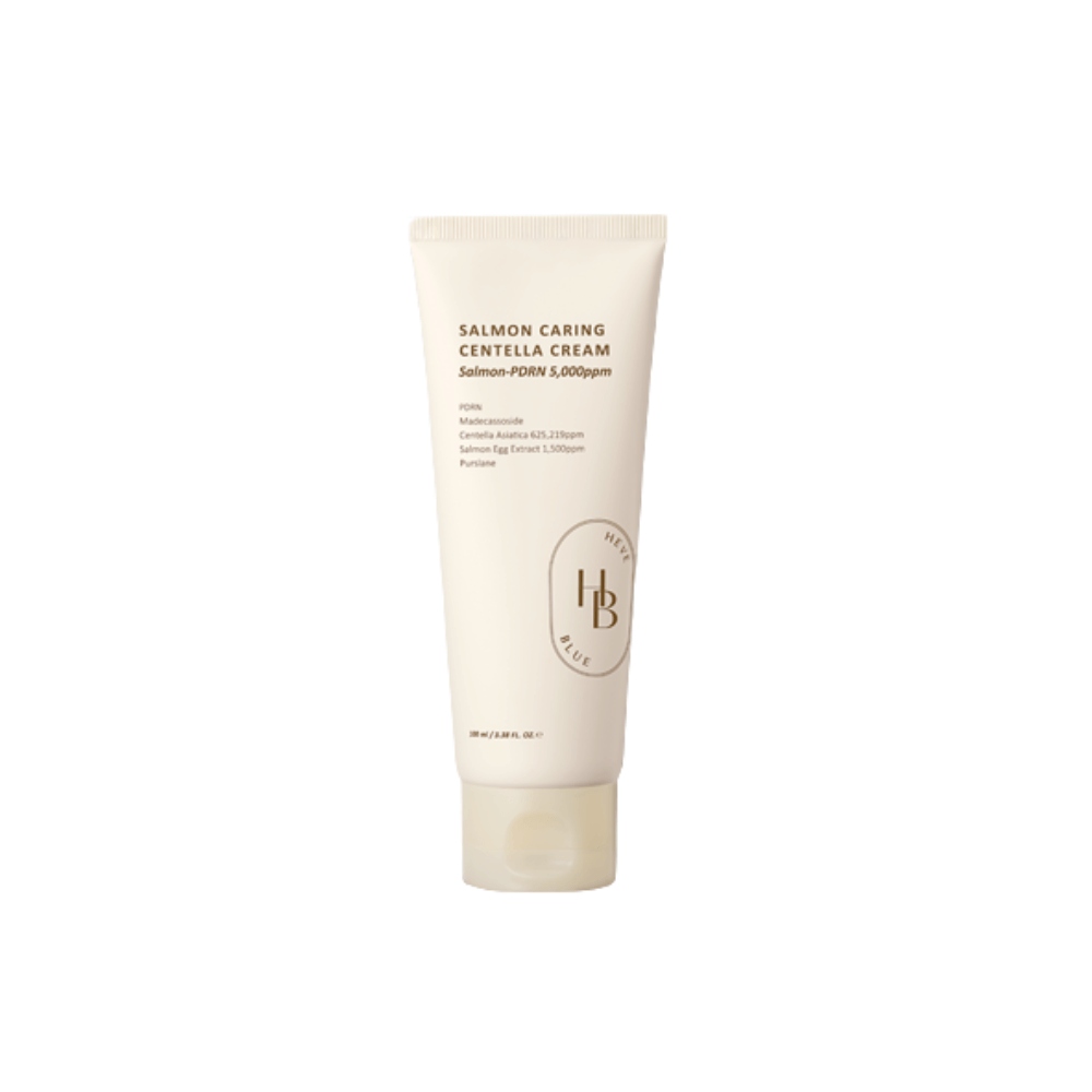 he3 Crema Salmon Caring Centella Cream de HEVEBLUE - Imagen 1