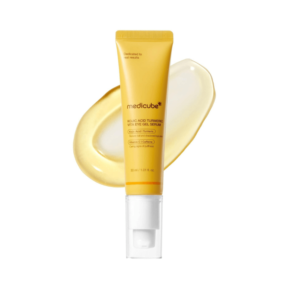 eyecreamedic Contorno para ojos Kojic Acid Turmeric Vita Eye Gel Serum de Medicube - Imagen 1