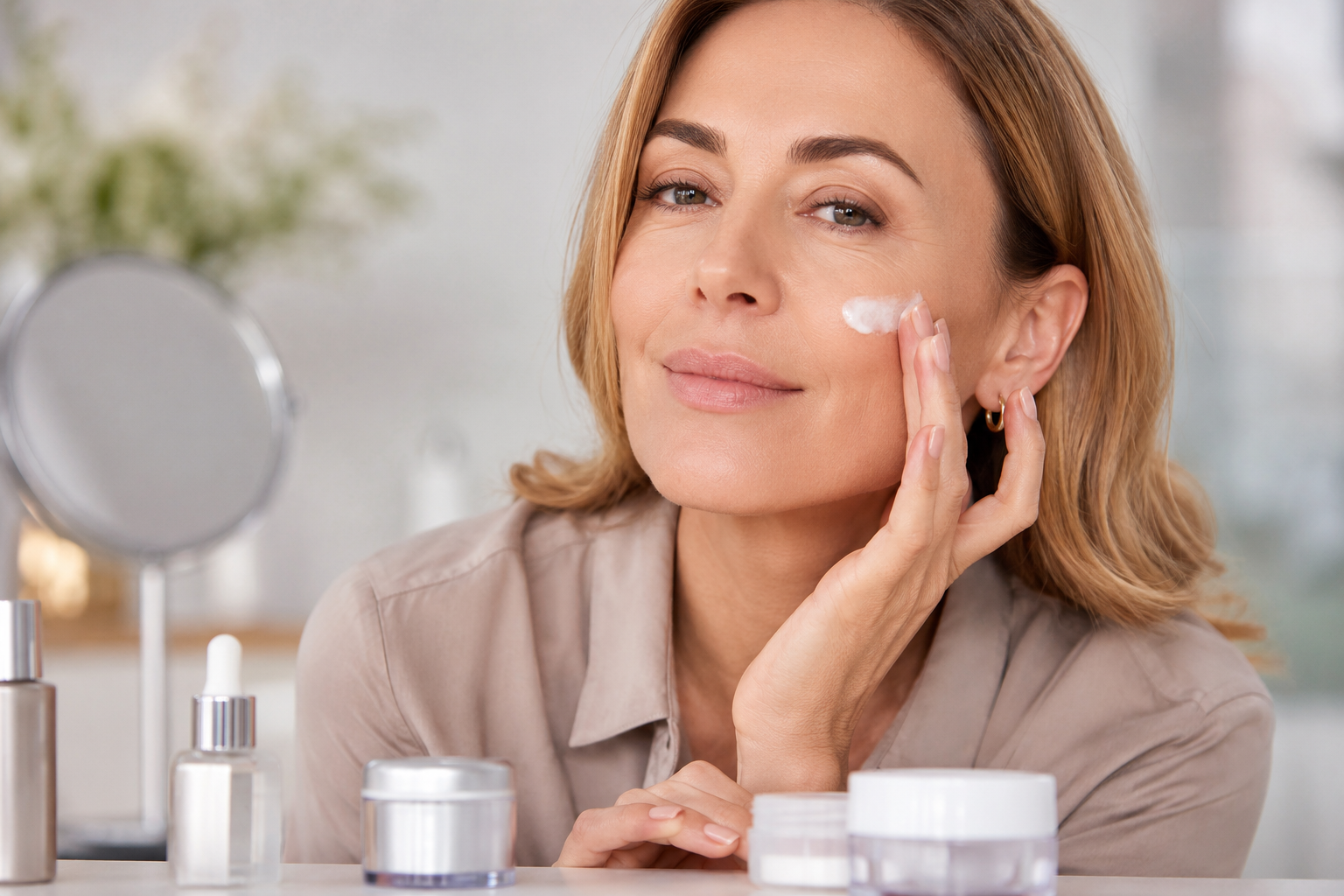 Las mejores cremas antiedad a partir de los 40. skincare para pieles maduras